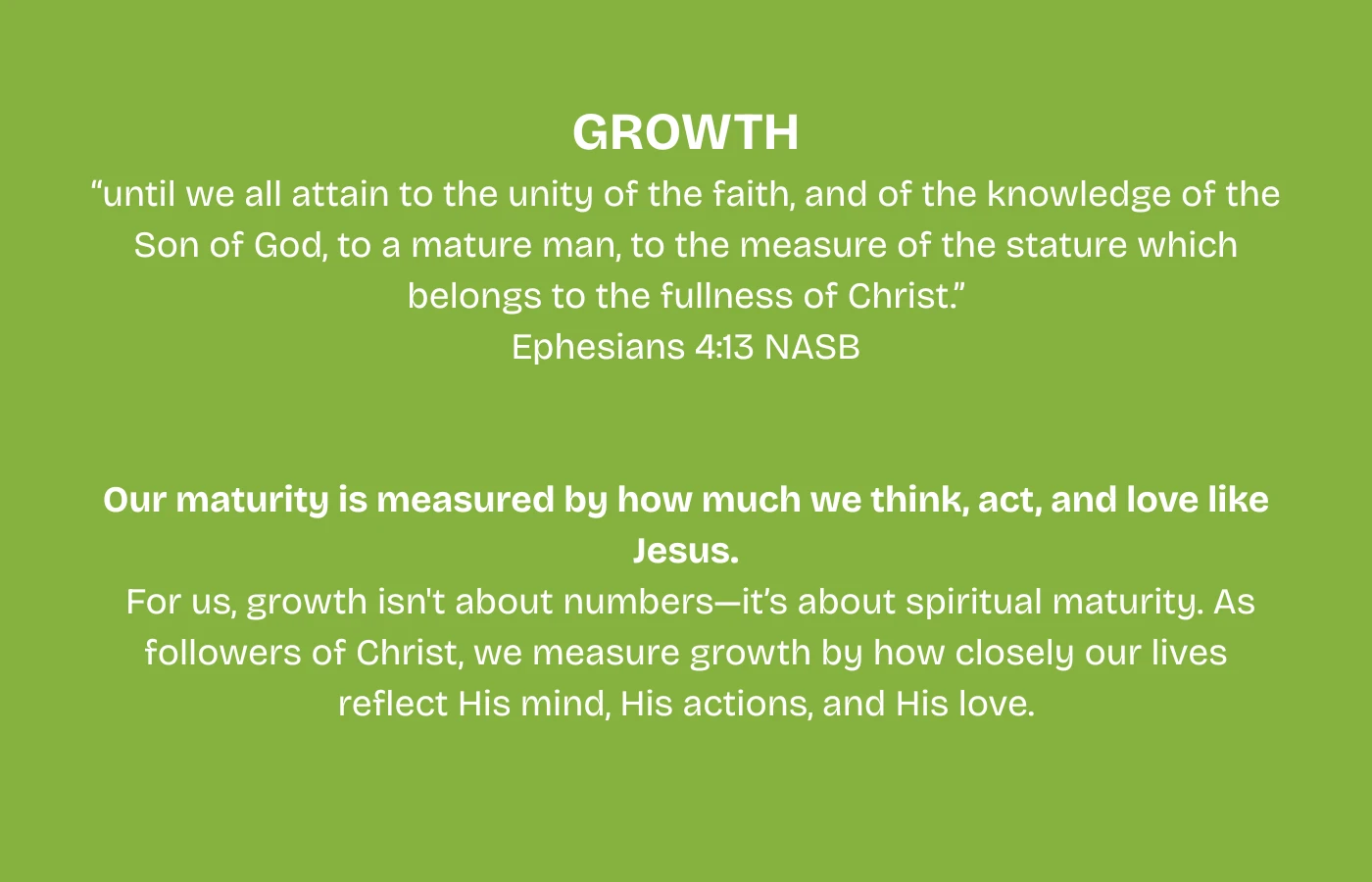 Growth